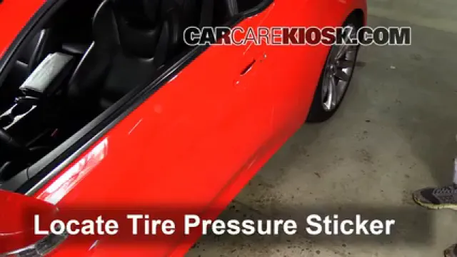 2010 Hyundai Genesis Coupe 3.8 3.8L V6 Neumáticos y ruedas Controlar presión de neumáticos